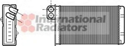 VAN WEZEL 40006015 -  Теплообменник, отопление салона